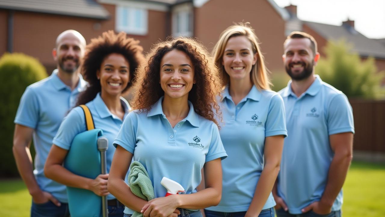 Friendly team of Behind The Sofa Cleaning Services Ltd, smiling and local to Burnley and Padiham